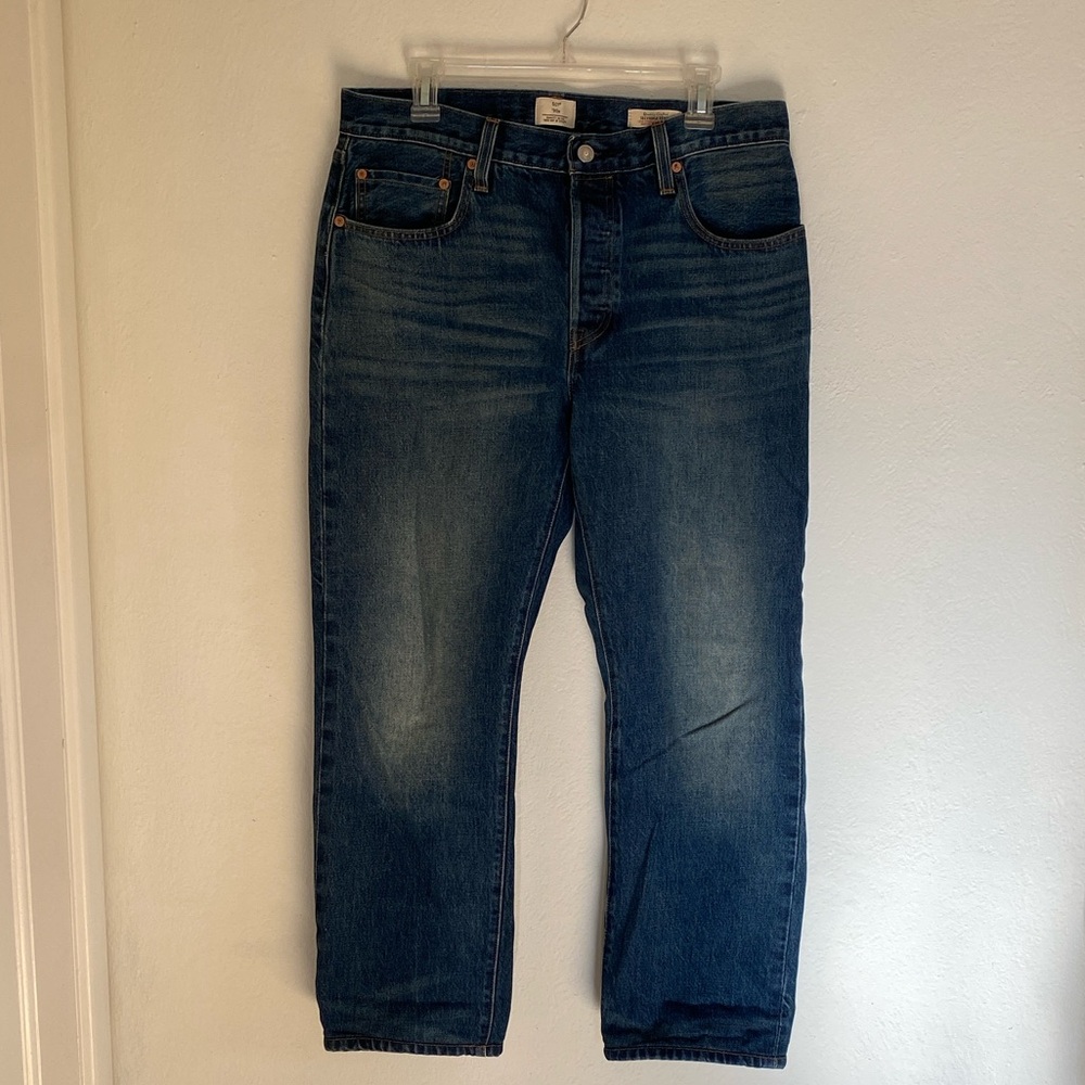Levi's 501 90’s SELVEDGE Jeans 30x28 - Picture 11 of 12